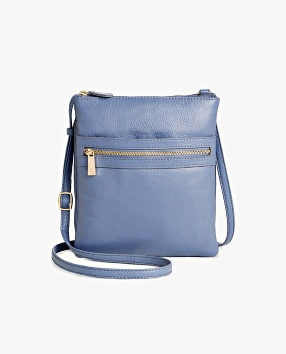 Giani Bernini Triple-Zip Softy Core Leather Dasher Crossbody (MSRP $75)